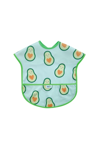 Babyjem Baskılı Blw Kolsuz Mama Önlüğü Avakado Desen