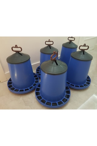 5 Adet 15 Lt Tavuk Hindi Ördek Kaz  Yemlik