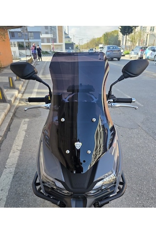 Motocam Rks Freccia Ön Cam 2022-2026 Model 55cm Siyah Renkli 4mm Kısa