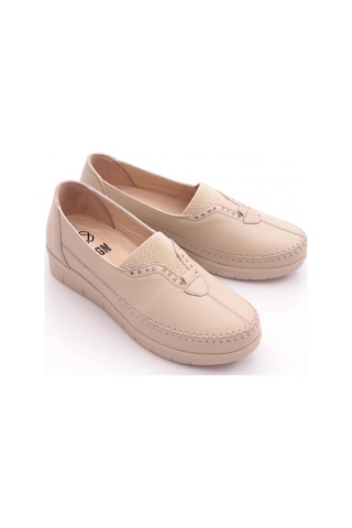 Dgn 2000 Kadin Comfort Ayakkabi Bej