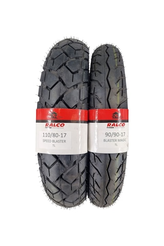 Motor Lastik 110/80-17 Ve 90/90-17 Lastik Takımı Tl Tubeless - Dubleks