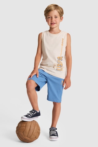 U.S. Polo Assn. Erkek Çocuk Bej Pijama Takım 50328672-vr011