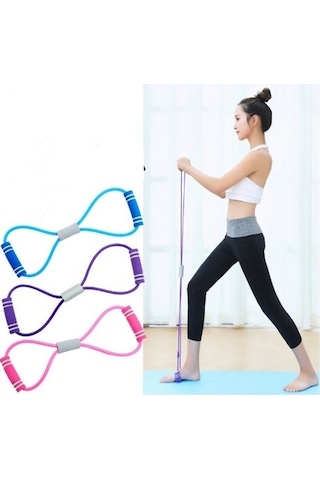 Pilates, Egzersiz Direnç Lastiği Çok Renkli