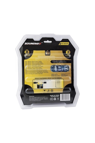 Soundmax Sx-awg83 8 Ga Oto Anfi Kablo Kiti