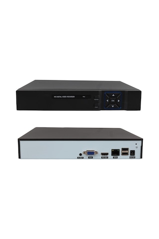 Powermaster KC-25021 9 Kanal 8 MP H265+ Nvr KNVR Kayıt Cihazı