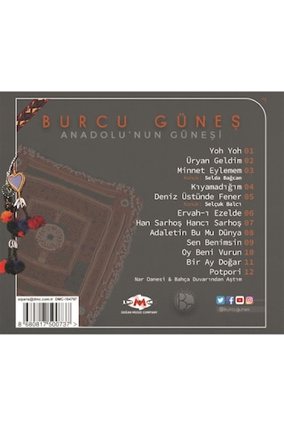 Burcu Güneş - Anadolu'nun Ateşi CD