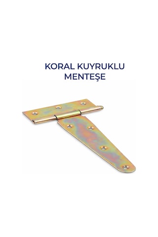 Kuyruklu Kapı Menteşesi No:4 13 Cm Dayanıklı Menteşe 4 Adet