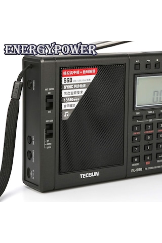 Tecsun Pl-990 Dijital Dünya Radyosu