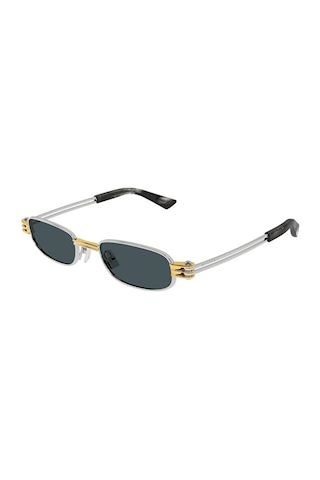 Bottega Veneta Bv1381s 003 Unisex Güneş Gözlüğü Gri