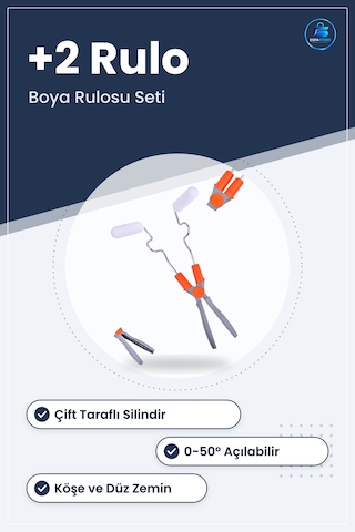Çift Taraflı Süngerli Damlatmaz Duvar Rulosu Mobilya Köşe Düz Zem