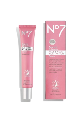 No7 Laboratories Restore & Renew Multi Action Yüz ve Boyun Serumu 30 ML