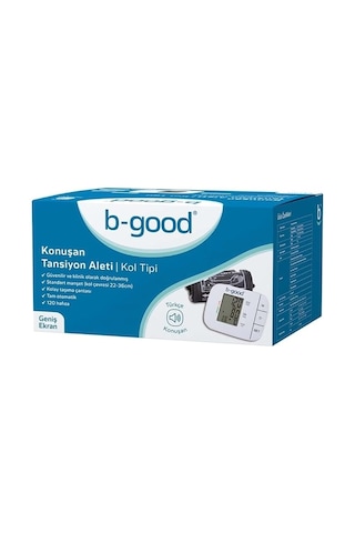 B-good Konuşan Koldan Dijital Tansiyon Aleti Türkçe