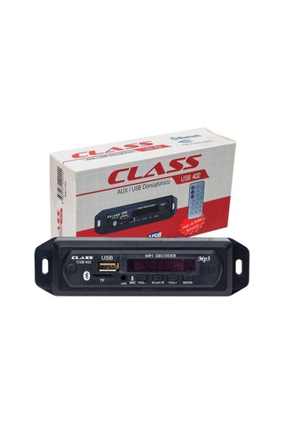 Class Usb 402 Oto Araç Teyp Aux Usb Sd Çevirici Bluetooth Usb 402