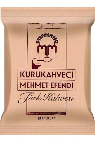 Kurukahveci Mehmet Efendi Türk Kahvesi 10 x 100 G Kurukahveci Mehmet Efendi Türk Kahvesi 10 x 100 G