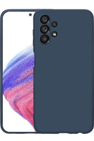 Samsung Uyumlu Galaxy A23 Kılıf İçi Telefonu Çizmeyen Kadife Kaplı Dışı Soft Yapılı Esnek Lansman Kapak Ryc/mara Lacivert