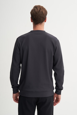 Cazador 51520 Erkek Bisiklet Yaka Sweatshirt Antrasit