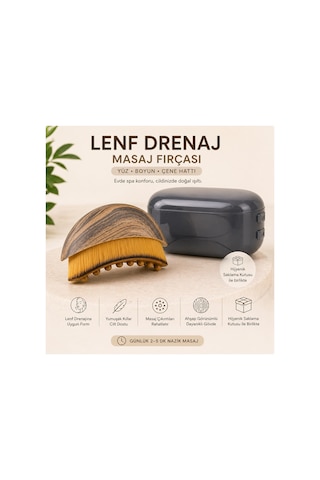 Robeve Lenf Drenaj Masaj Fırçası Yüz, Boyun Ve Çene Hattı Için Ergonomik Tasarım, Yoğun Yumuşak Kıllı Cilt Dostu Masaj Fırçası + Hijyenik Saklama Kutulu, Evde Spa Bakım Aksesuarı Robeve Lenf Drenaj Masaj Fırçası Yüz, Boyun Ve Çene Hattı Için Ergonomik Tasarım, Yoğun Yumuşak Kıllı Cilt Dostu Masaj Fırçası + Hijyenik Saklama Kutulu, Evde Spa Bakım Aksesuarı