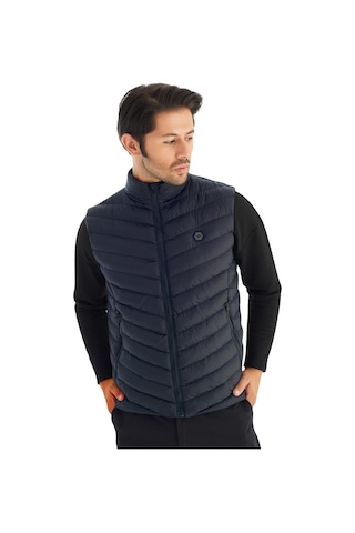 Crozwise Erkek Dolumlıu Spor Outdoor Yelek Lacivert