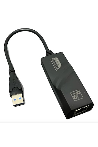 Usb 3.0 To Ethernet Dönüştürücü Adaptör 10/100/1000 Mbps Hızlı Ve Kablolu İnternet