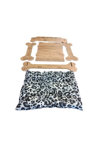 Realwood Özel İsimli Kedi Köpek Yatağı 50 x 35 CM