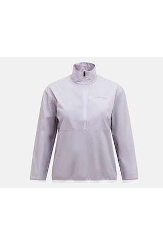 Peak Performance Half Zip Wind Jacket W Kadın Günlük Sweatshirt G80203040t Mor