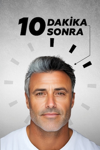 Softto Plus Black Hair Doğal Görünümlü Saç Siyahlaştırıcı Anında Etkili Şampuan Boya 25mlx10 Adet Boyalı