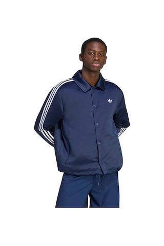 Adidas Erkek Ceket 3 Strıpes Satın Padded Jacket Ke4173 Mavi
