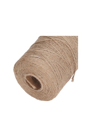 Maiyame Doğal Kenevir İpi - 300 Metre Bahçe Ve El Sanatları İçin Çok Amaçlı 2mm Çift Kat İp