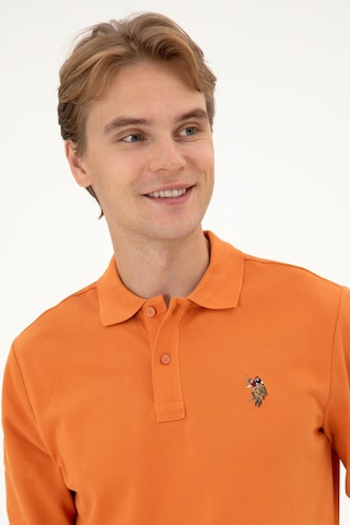 U.S. Polo Assn. Erkek Regular Fit Polo Yaka Bakır Basic Sweatshirt 50313772-VR182