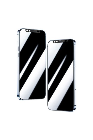 İphone 11 Uyumlu Secret Temperli Cam Ekran Koruyucu - Siyah - T17933