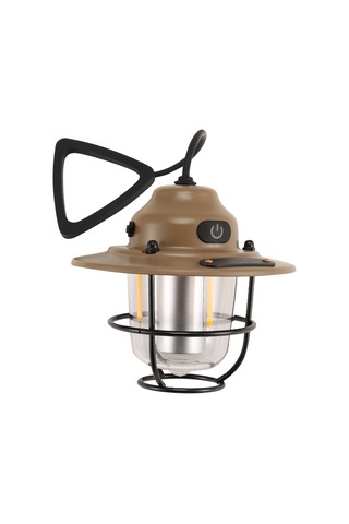 Açık Hava Aydınlatma Kamp Işıkları Şarj Edilebilir El Işıkları Khaki Haki