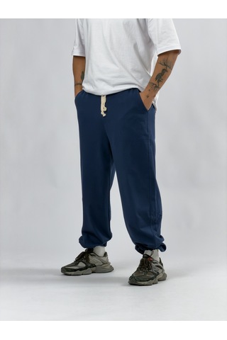 Cocopelli Paça Ayarlamalı Regular Lacivert Erkek Jogger Pantolon Coc3567