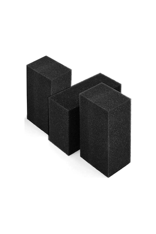 3 Adet Ayakkabı Boyama Ve Cila Süngeri Siyah