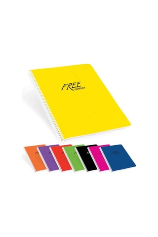 Keskin A4 120 Yp.çizgili Pp Kapak Free Defter