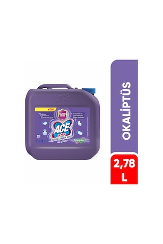 Ace Çiçek Kokusu Ultra Power Jel Yoğun Çamaşır Suyu & Yağ Çözücü 2780 ML