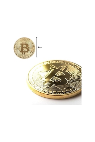 Bitcoin Madeni Hatıra Parası Hediyelik Para