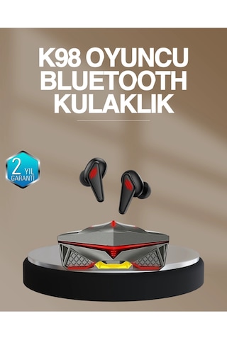Kablosuz Bluetooth 5.0 Metal Kasa Gaming Kulaklık
