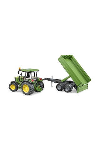 Bruder John Deere 5115M Traktör Ve Römork - Br02108