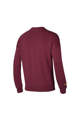 Mizuno Mızuno Graphic Crew Erkek Sweatshirt Bordo