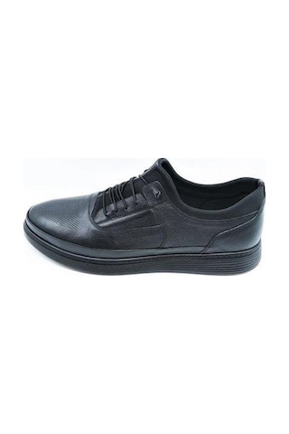 King Shoes 4390 Siyah Büyük Numara Rahat Erkek Ayakkabı