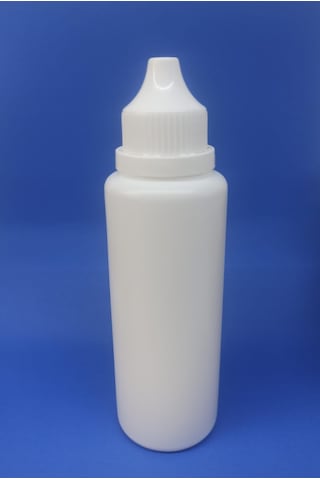 Demethome Boş Plastik Likit Şişe Mürekkep Kolonya Şişesi 100 x 125 ML