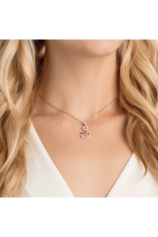 Swarovski 5473024 Dazzling Swan Y Kolye