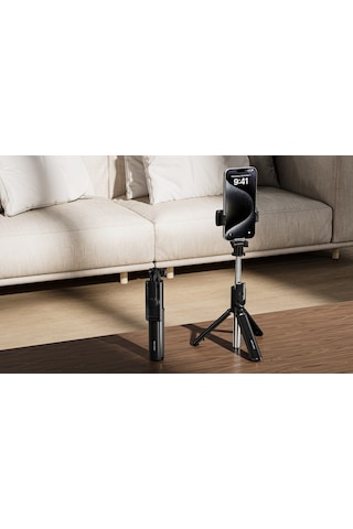 Ven-dens Vd-ss04 Premium Bluetooth Selfie Tripod Ve Uzaktan Kumanda