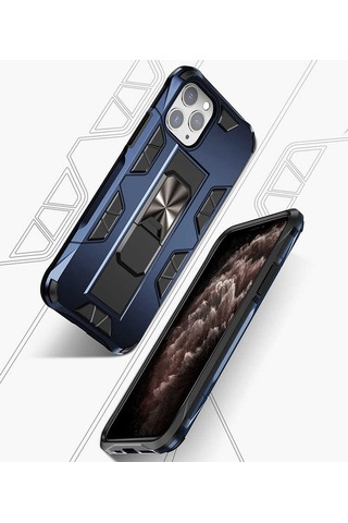 Apple Uyumlu iPhone 11 Pro Kılıf Zore Volve Kapak Gold