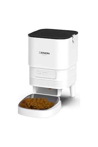 Xenon Smart Akıllı Otomatik Paslanmaz Çelik Besleme Kaseli Wi-Fi Kedi Köpek Mama Kabı X8612