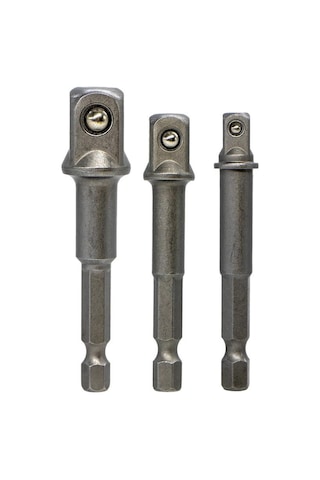 Master 530950 Lokma Adaptör Seti Hex Bits Saplı 3 Parça