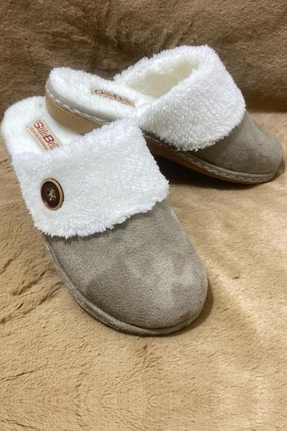 Modafrato Carmen Kadın Ev Terliği Kışlık Topuklu Terlik 001