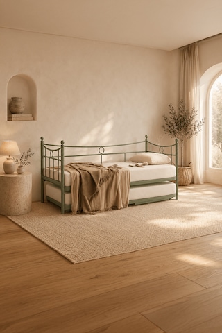 Unimet Daily Yavrulu Daybed Tek-çift Kişilik Metal Karyola