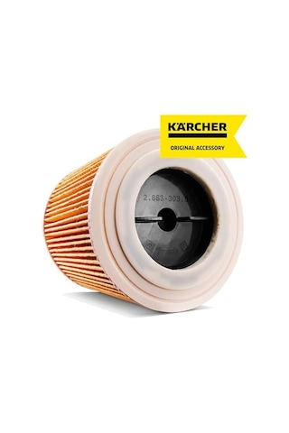 Orijinal Kartuş Filtresi Kfı 3310: 1 Adet, 1 Parça, Islak/kuru Elektrikli Süpürge Ve Elektrikli Süpürge İle Uyumlu, Ürün Numarası 2.863-303.0