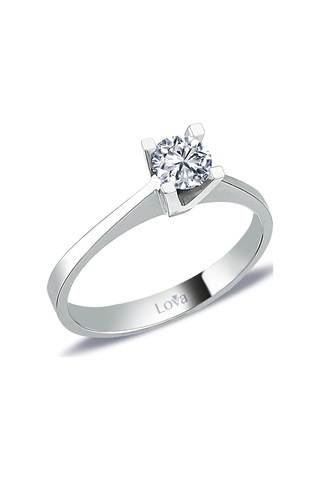 Lova G Renk 0,45 Karat Pırlanta Tektaş Yüzük - Idl - 1070173